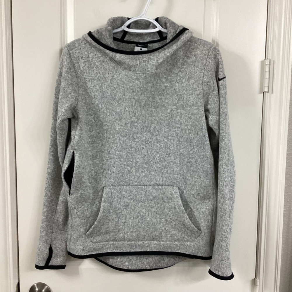 Nike Heather Gray Therma-Fit Hoodie